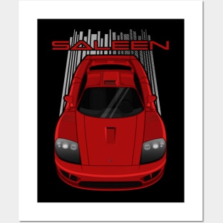 Saleen S7 - Red Posters and Art